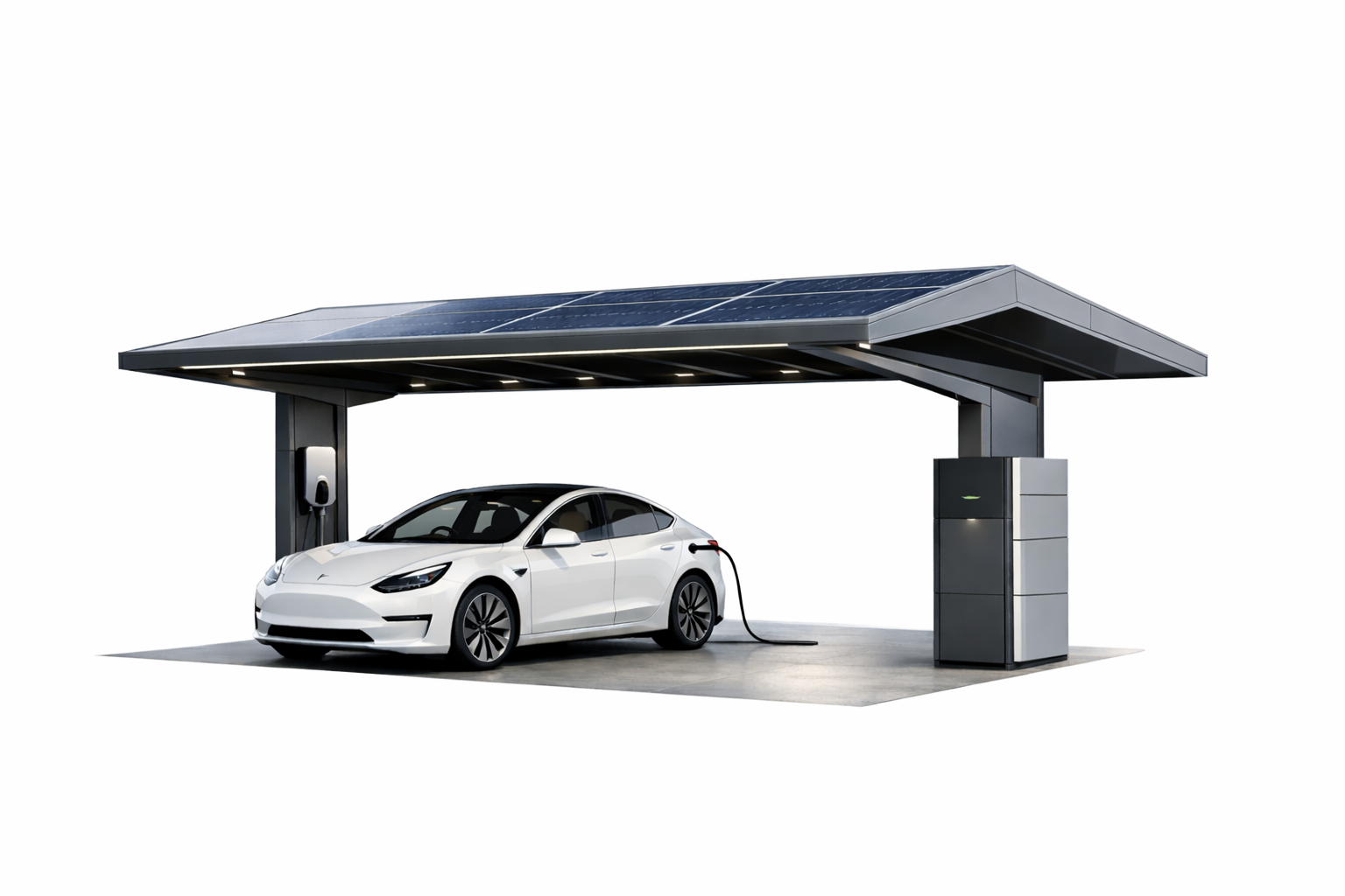 ev solar carport eig solar uae