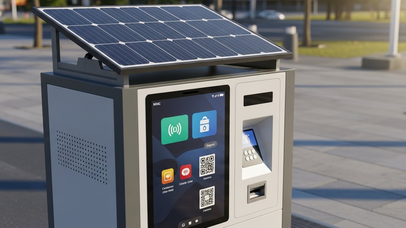 solar payment machine