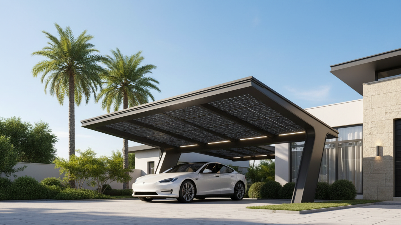 Eig Neo Solar Ev Carport Engineering